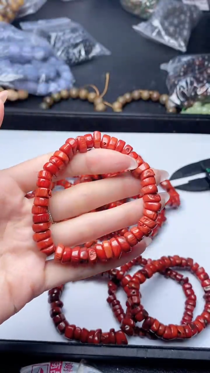 石英质玉未镶嵌颈饰131   手串