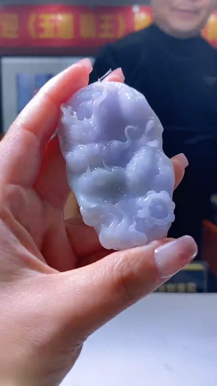 【闪购商品】定制翡翠未镶嵌29/0210/W/龙