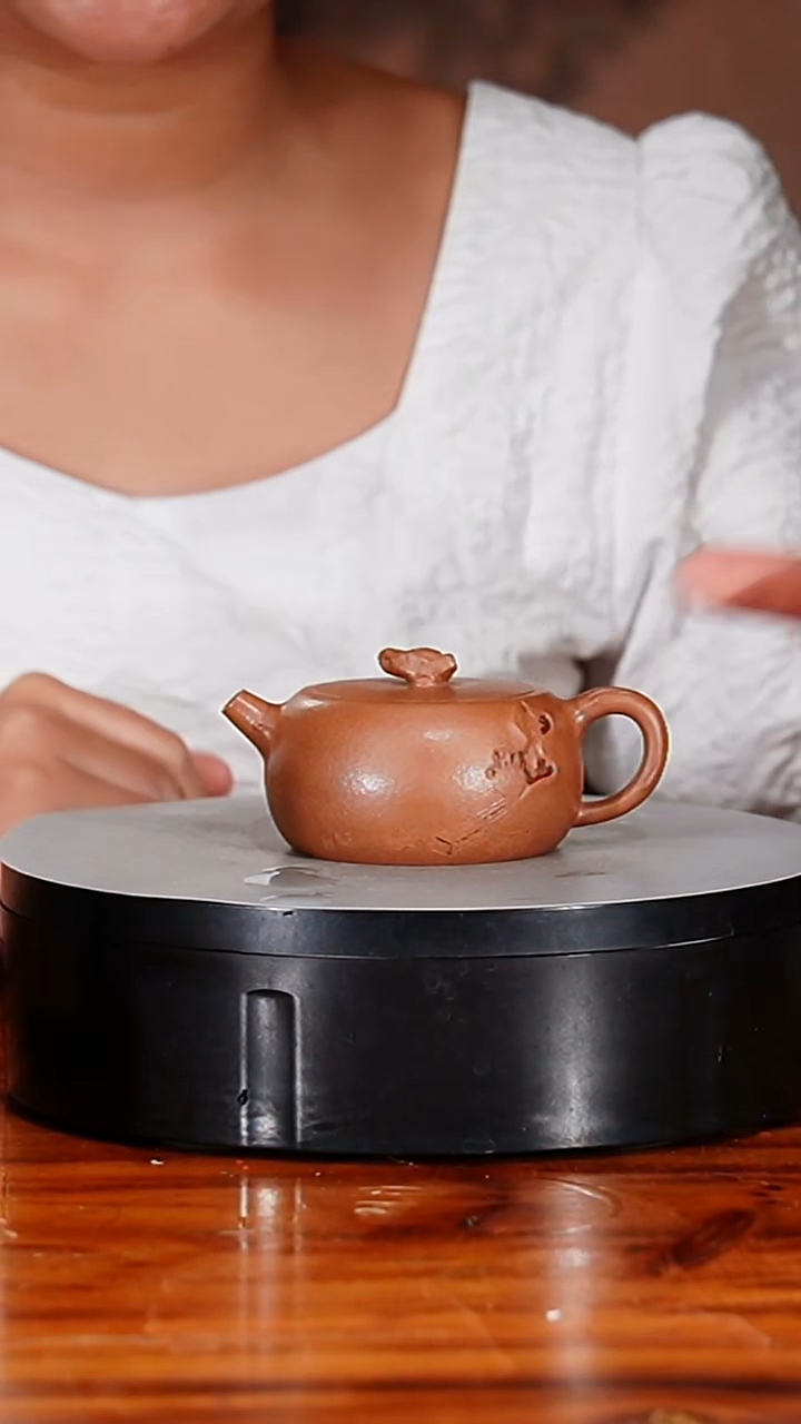 宜兴原矿紫砂壶茶壶130C