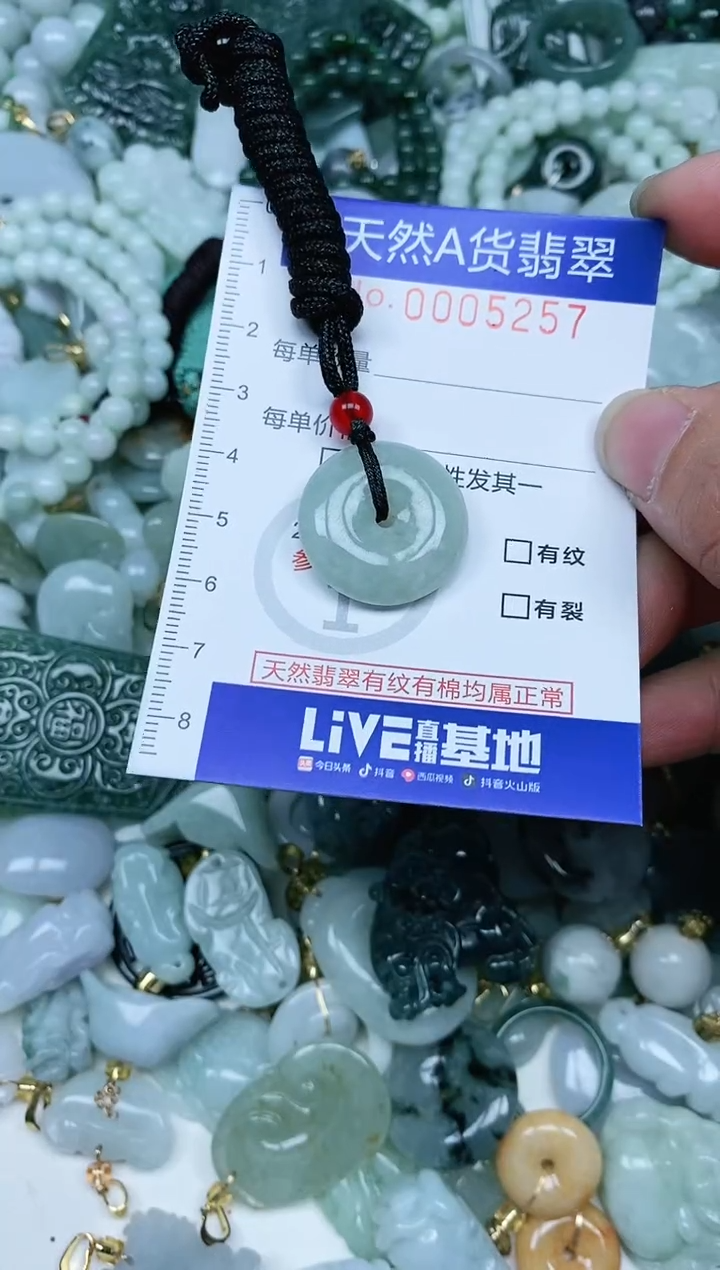 【闪购商品】翡翠吊坠(不含链)未镶嵌翡翠