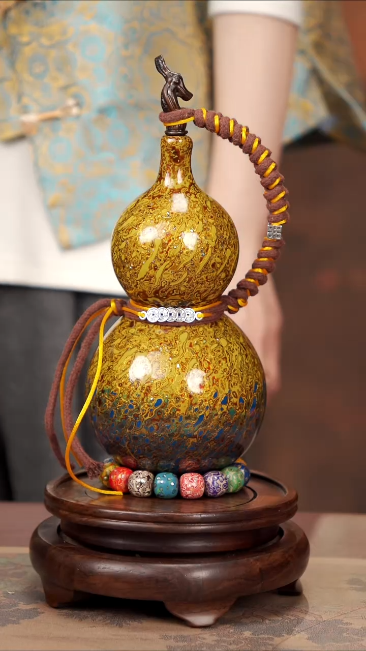 【闪购商品】72易林高端工艺大漆酒葫芦888