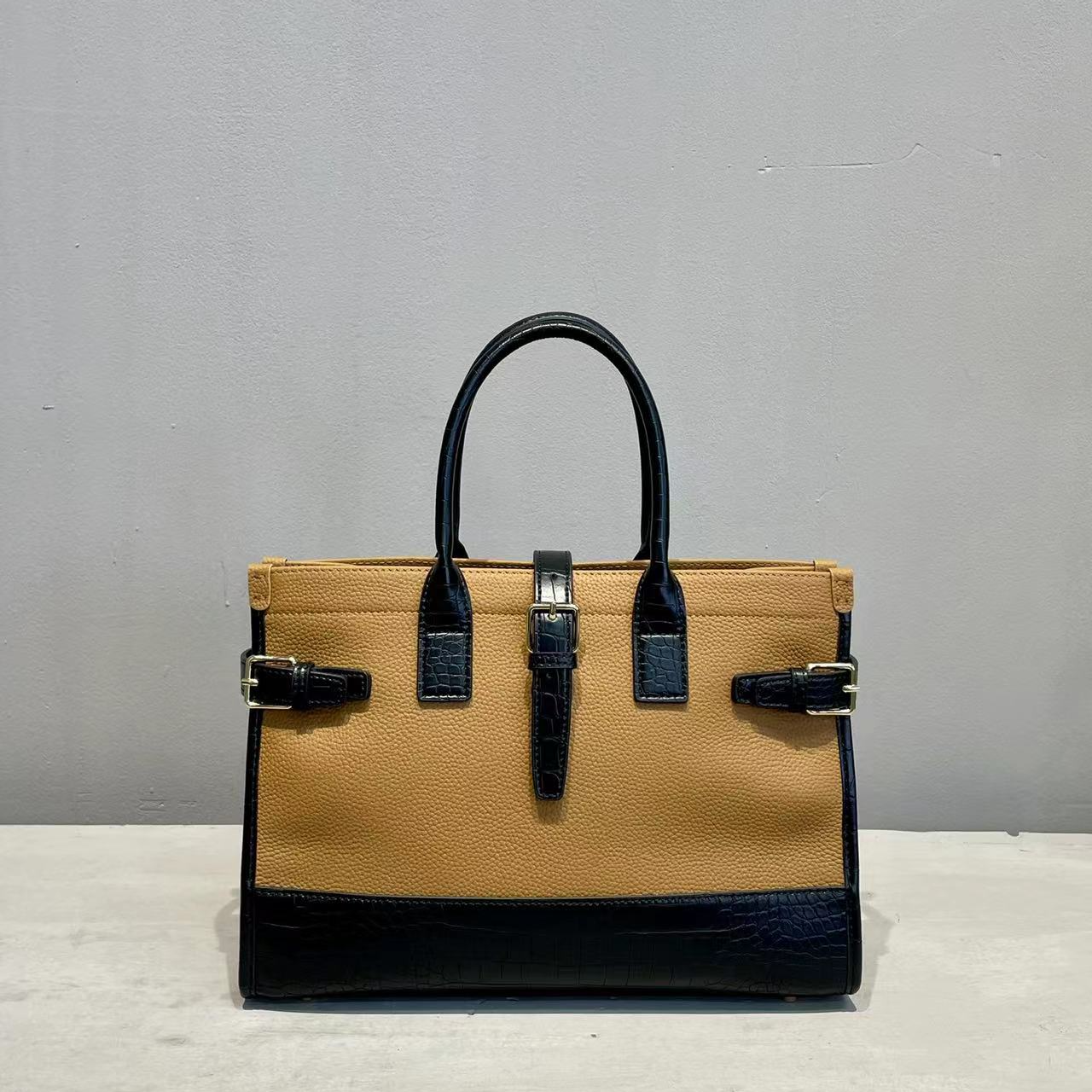 佑一【工厂直销】SLBL-9167-饼干色轻奢时尚百搭气质女包