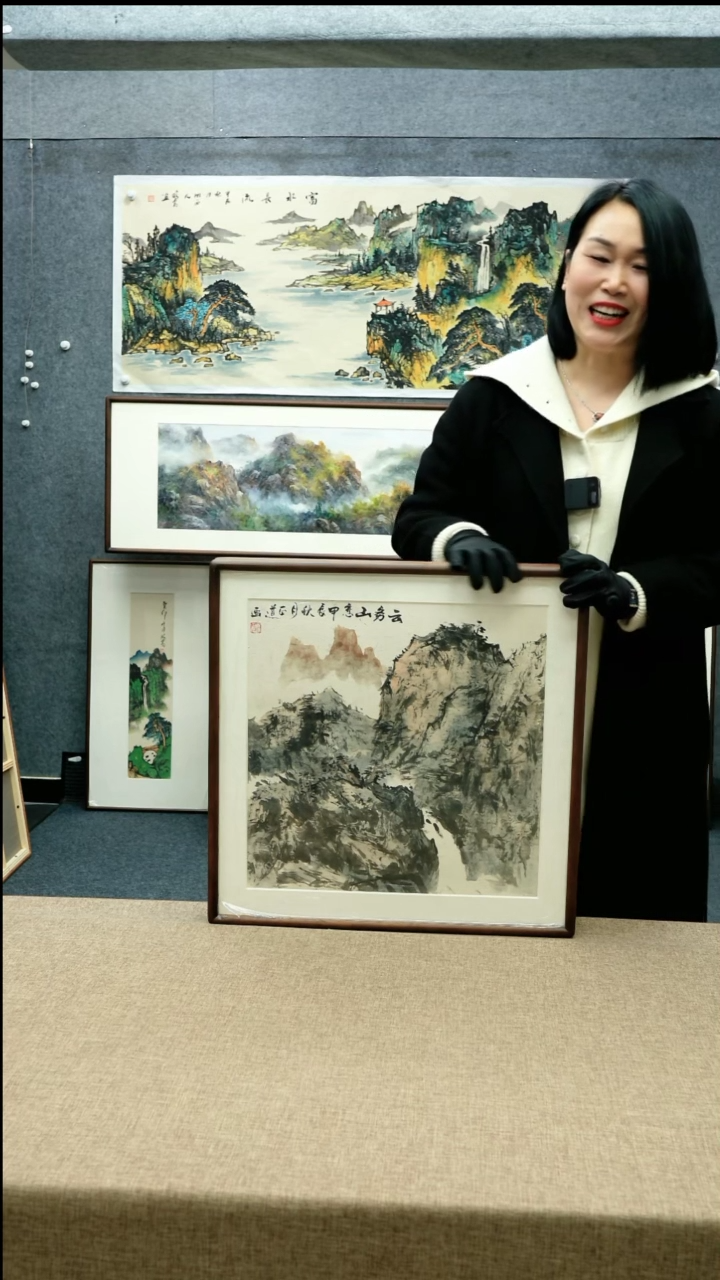 【闪购商品】国画52*52徐正道老师山水