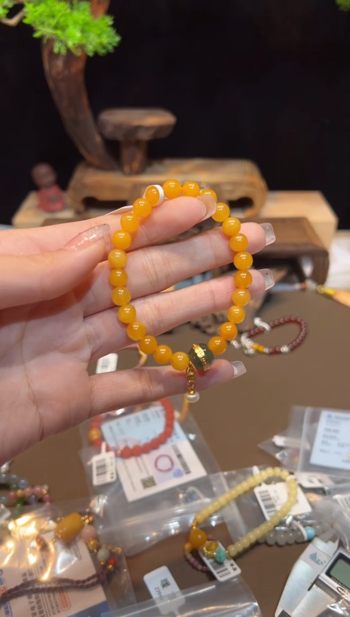 【闪购商品】琥珀手饰未镶嵌手饰@@E4447