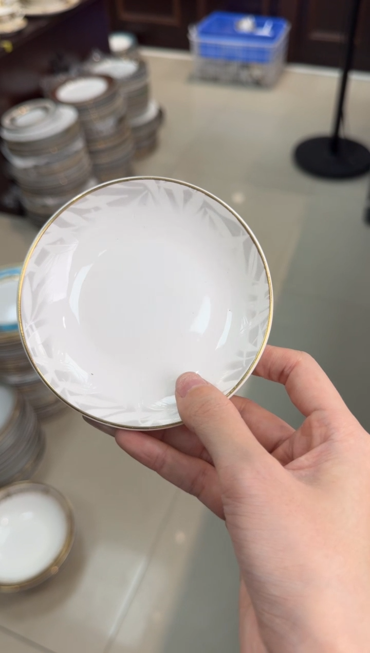 【闪购商品】瓷片4英寸味碟福利款 微瑕 2个