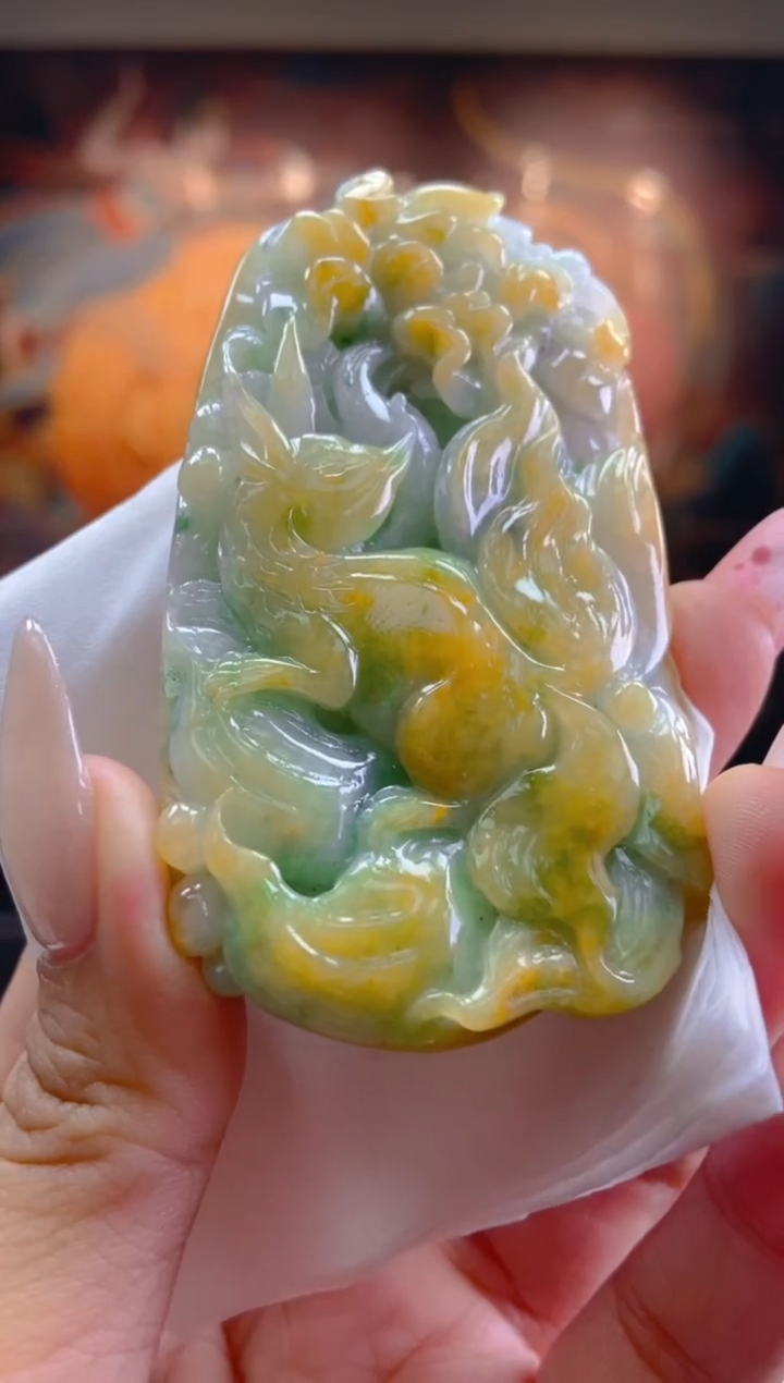 【闪购商品】定制翡翠未镶嵌XLJ毛货翡翠SM00048