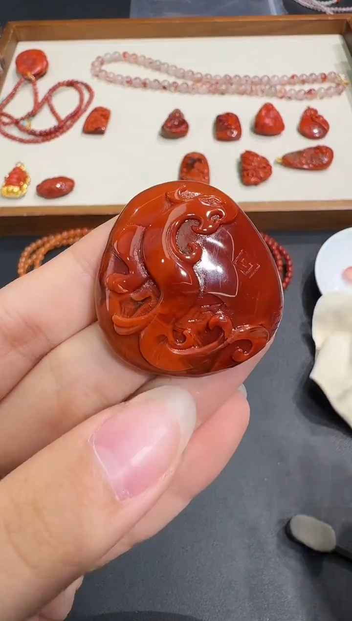 未镶嵌吊坠南红玛瑙X1108-466-193