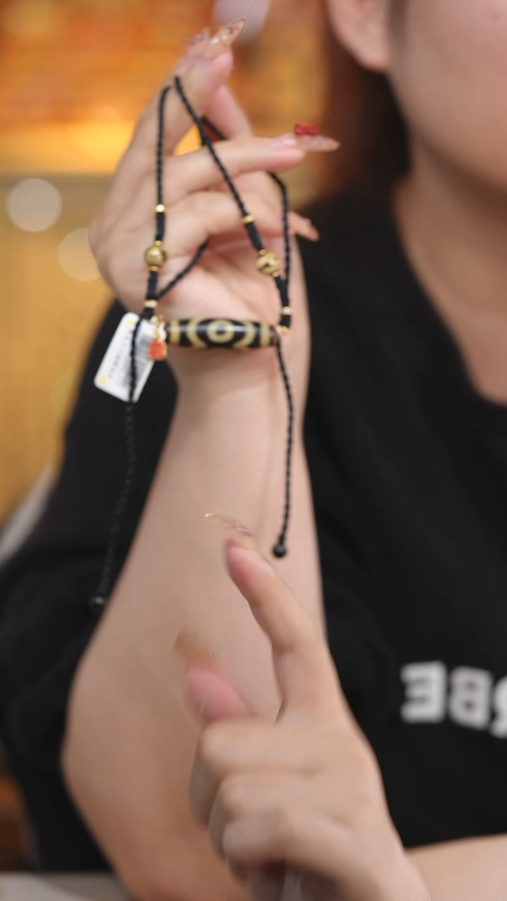 【闪购商品】玛瑙/玉髓颈饰未镶嵌Q31219喵三玛瑙项链