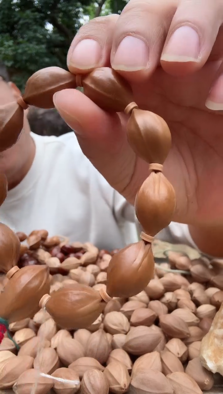 【闪购商品】橄榄核手串1523 梅林铁核原生态手串 400