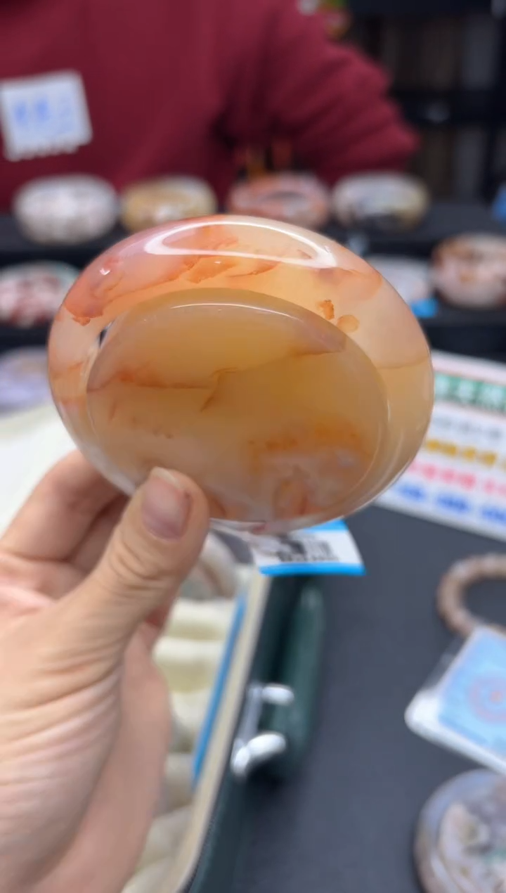 【闪购商品】石英质玉手镯未镶嵌2176（63圈赠送镯心）