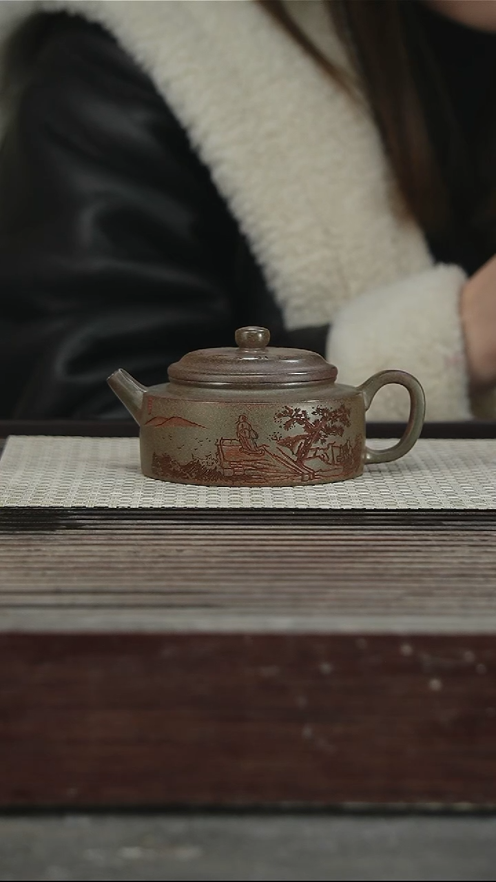 茶壶紫砂3号180CC