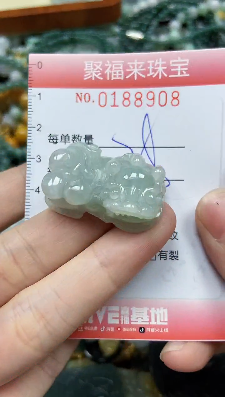 翡翠未镶嵌颈饰闪购0188908