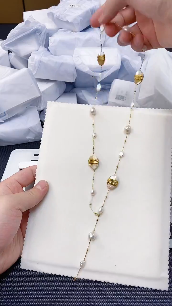 未镶嵌耳饰淡水珍珠XL1035