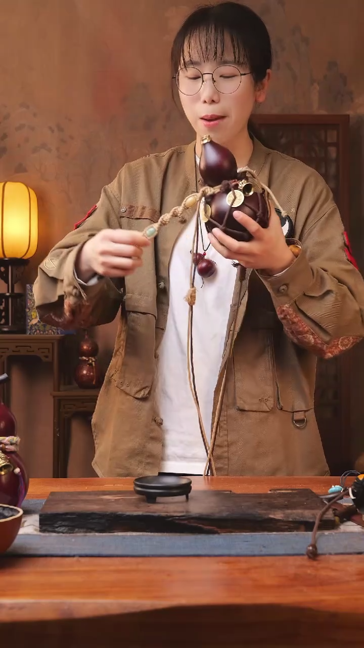 【闪购商品】50号精品大漆葫芦防腐防渗装饮料水茶酒