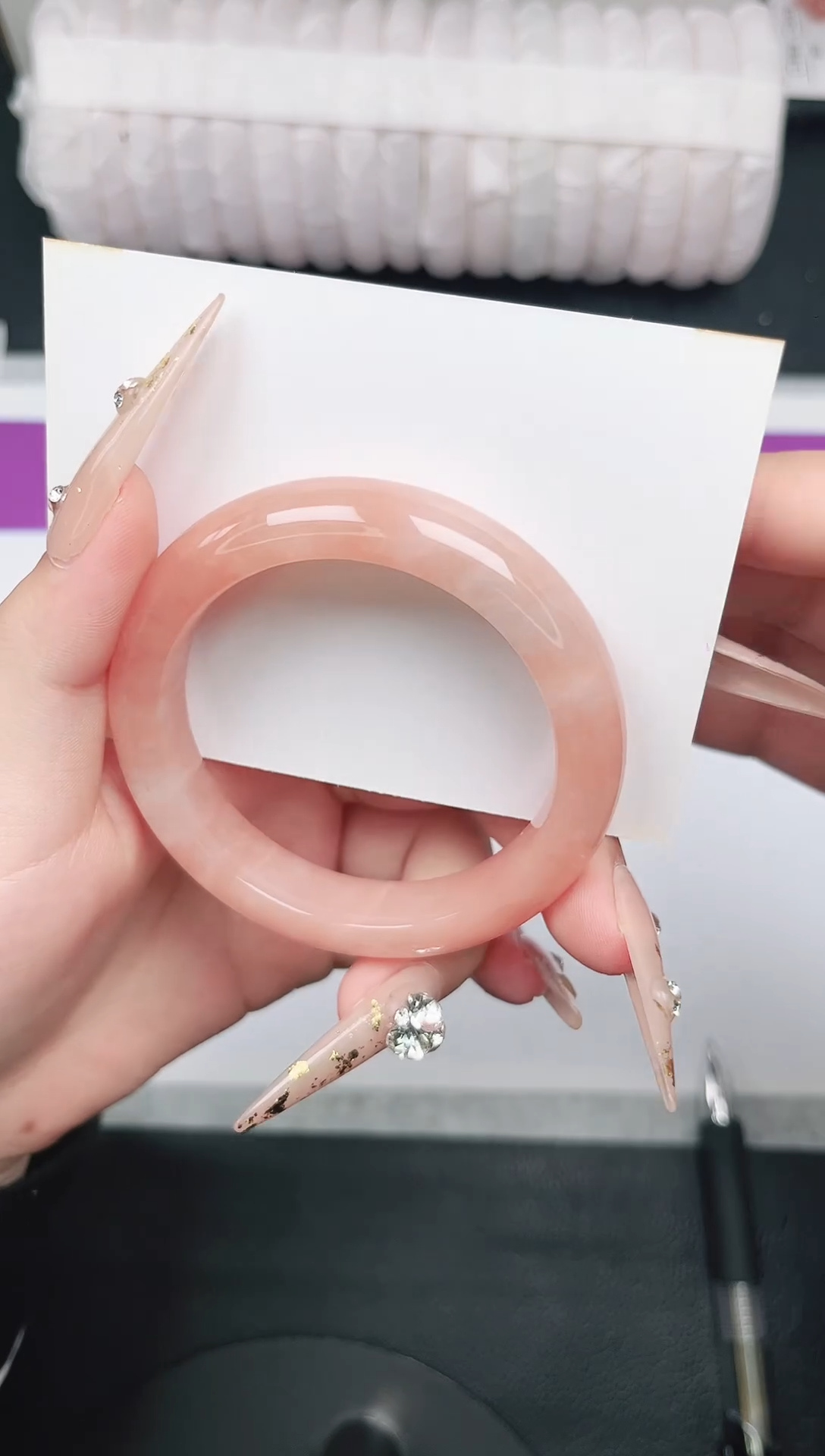 未镶嵌手镯石英质玉15-61