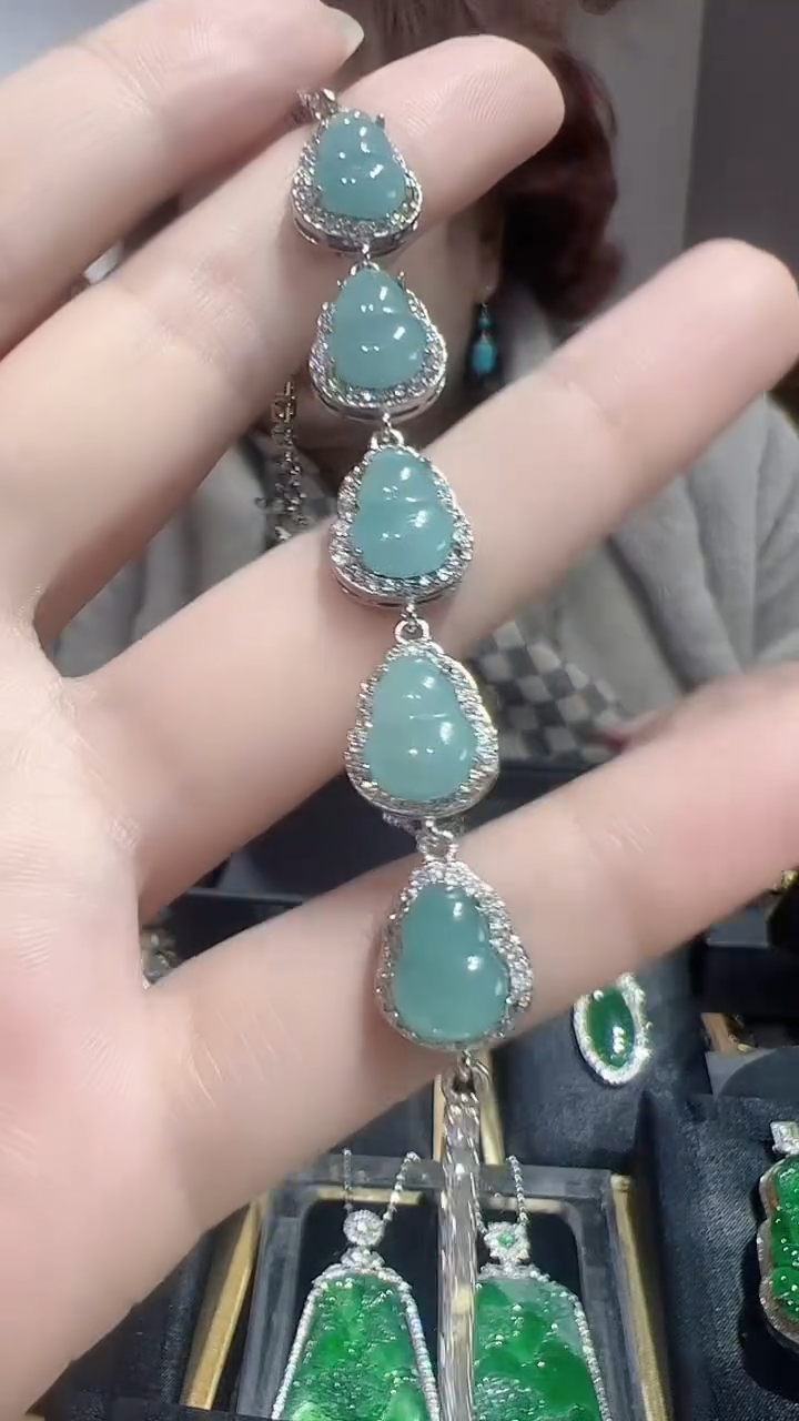 未镶嵌手链翡翠2025120440