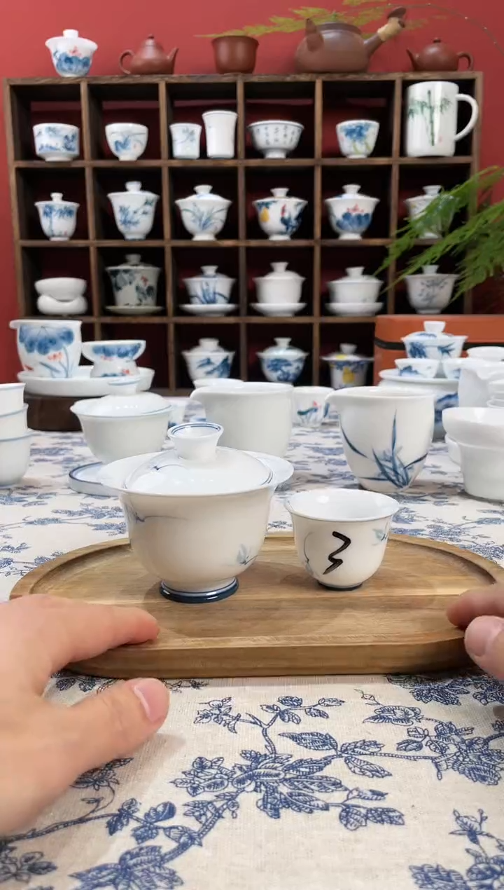 【闪购商品】盖碗/杯群芳斋闪购链接（以闪拍图片为准）