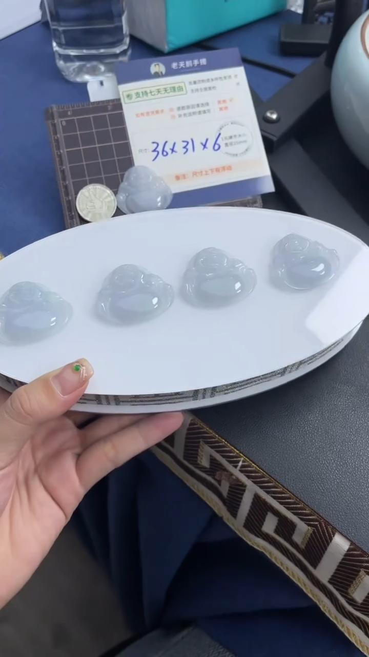 【闪购商品】翡翠颈饰未镶嵌翡翠大佛公11/多样性发其一CP