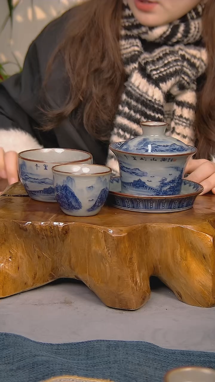 【闪购商品】简装家用款3件套 陶瓷家用茶具系列