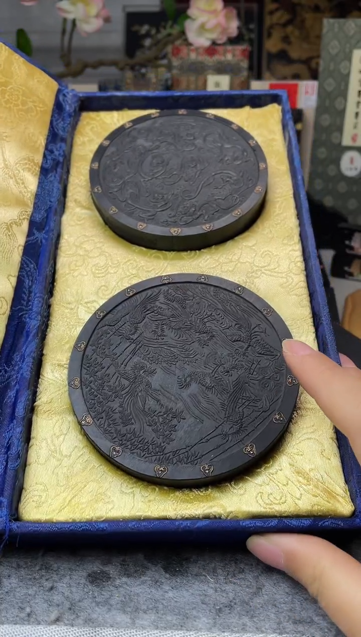 玄之斋 龙凤一套 带盒子