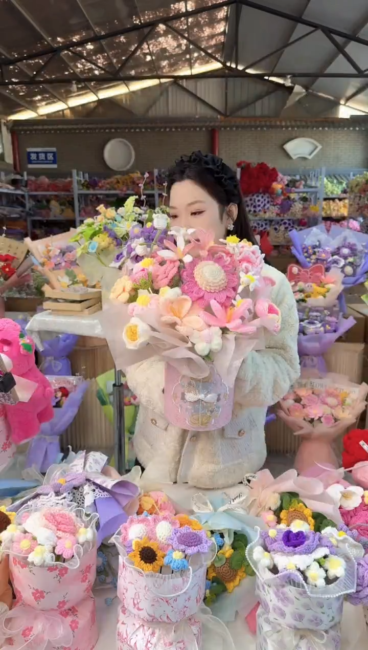 非遗手工花束，孤品清仓！！