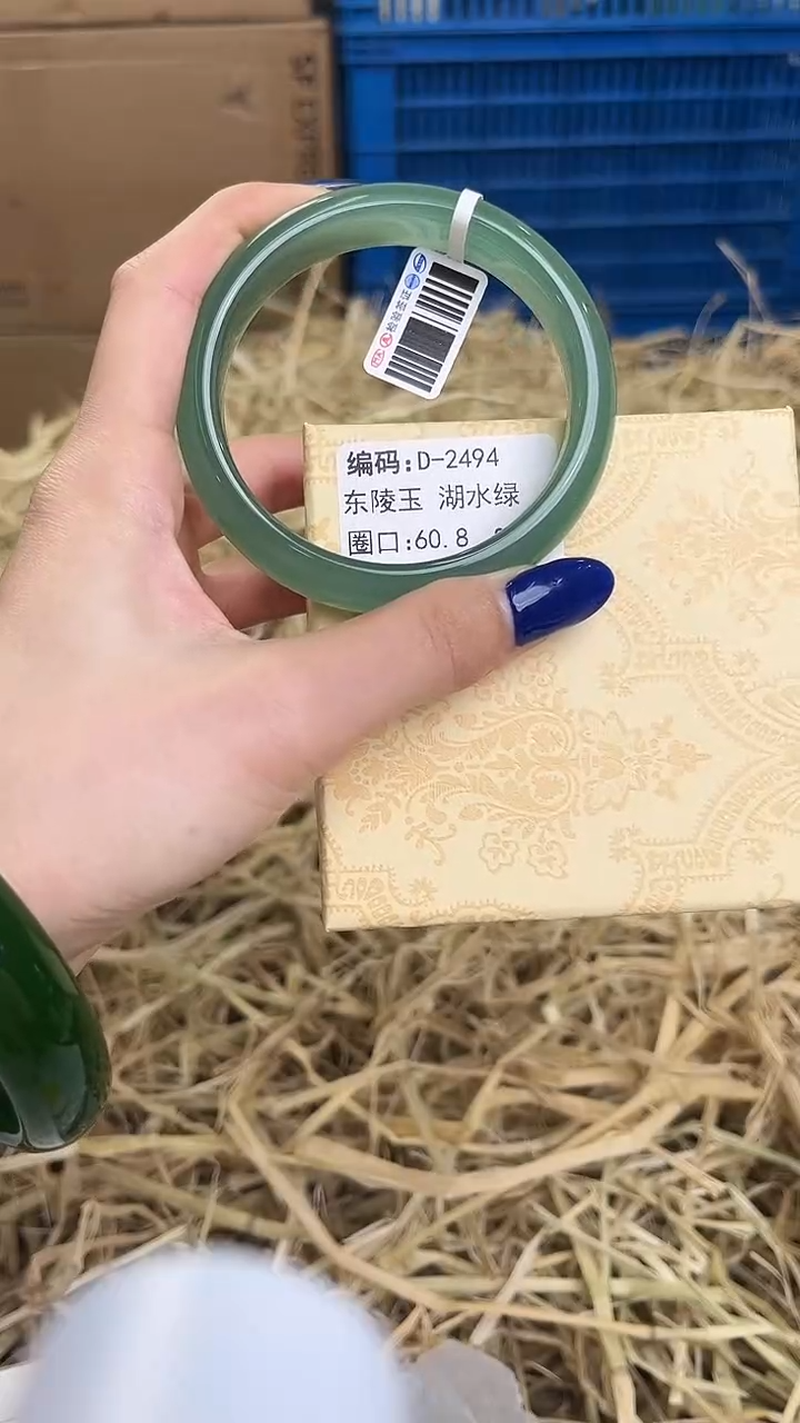 未镶嵌手镯石英质玉D-2494