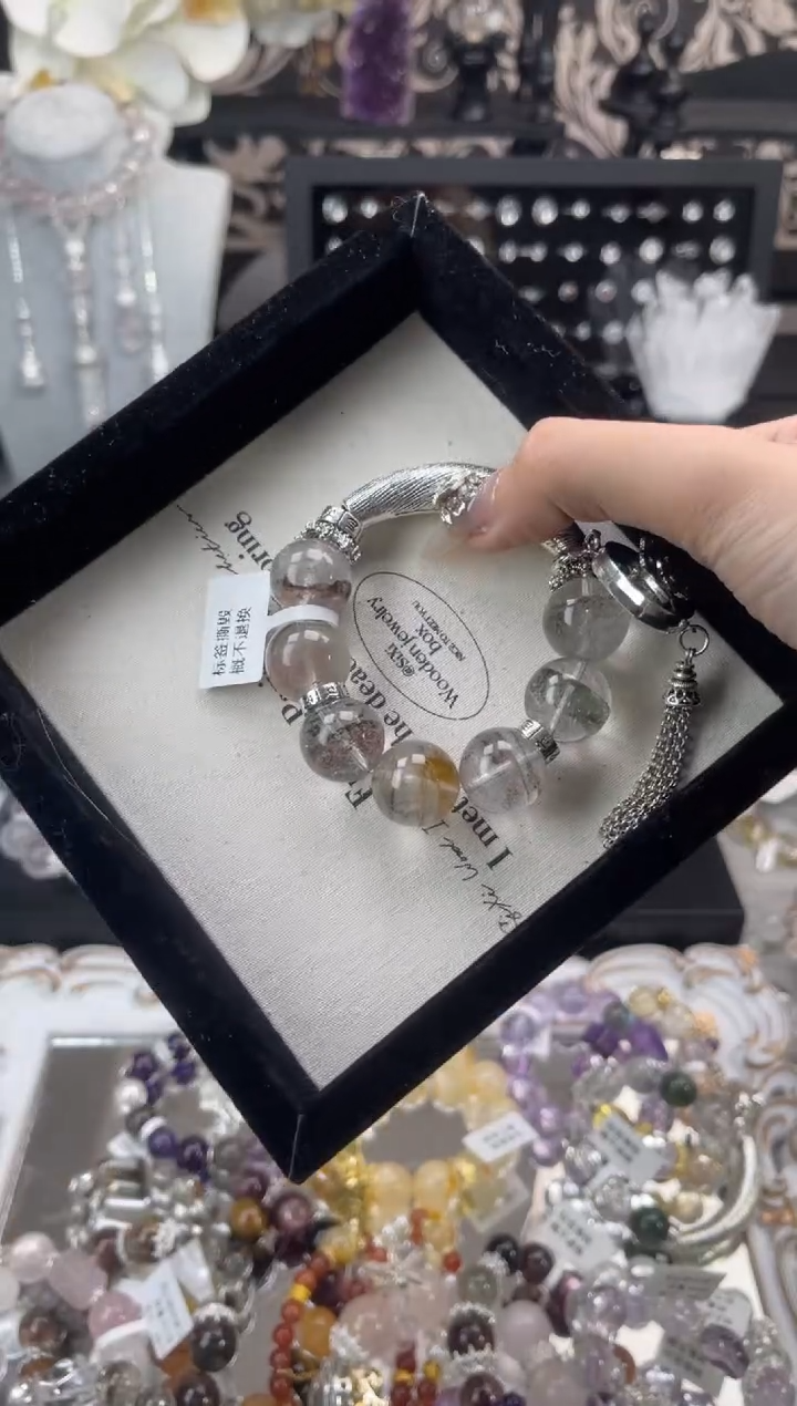 【闪购商品】水晶手链未镶嵌天然水晶 多样性发货