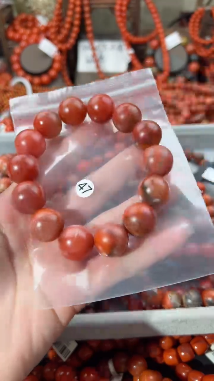 【闪购商品】南红玛瑙手串未镶嵌16