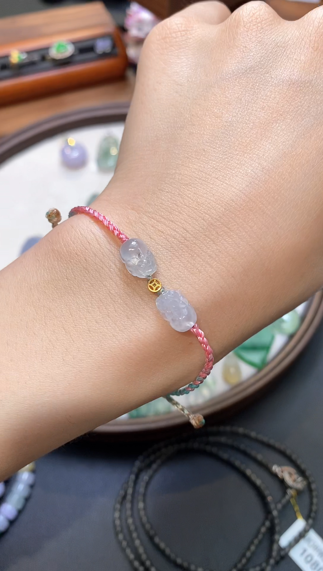 未镶嵌翡翠手绳手绳