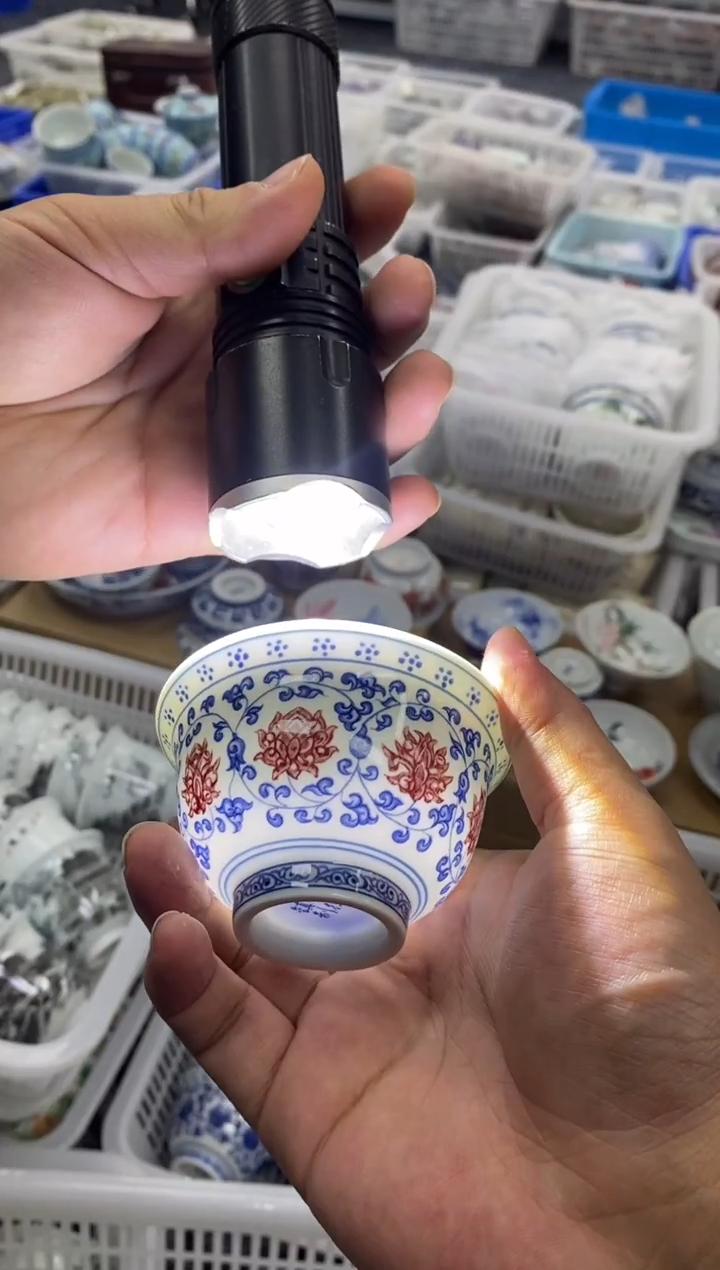 摆件陶景德陶瓷茶具小的容量约80