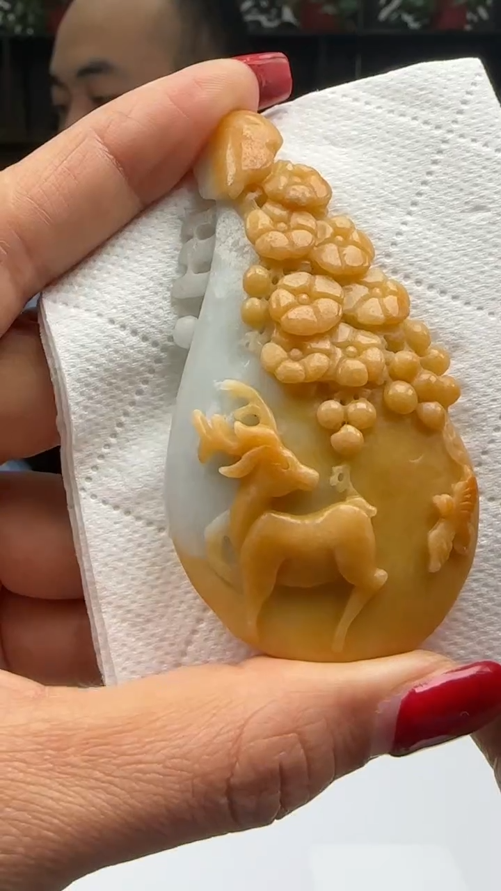 【闪购商品】翡翠颈饰未镶嵌天然翡翠A货吊坠