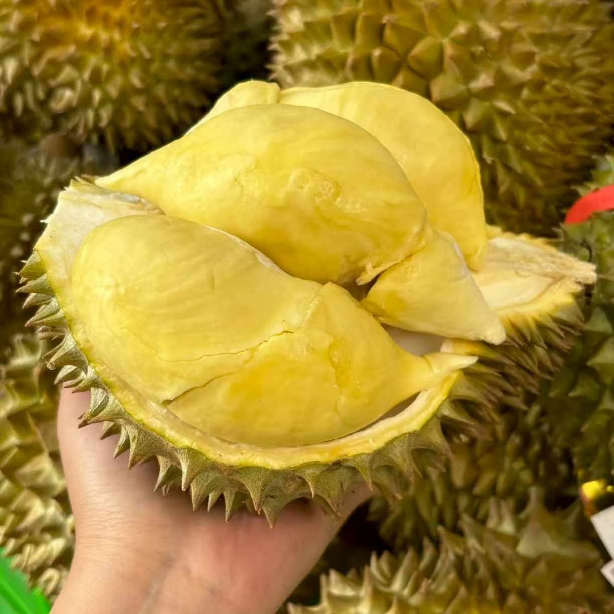 暴哥暴姐 【一物一拍】泰国进口金枕榴莲新鲜带壳鲜果榴莲软糯香甜