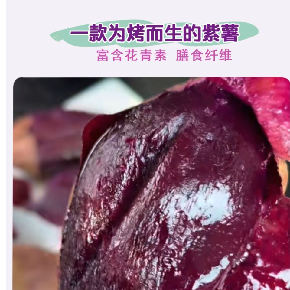 新鲜紫薯现挖当季新鲜黑美人紫薯番薯软糯香甜紫地瓜板栗蜜薯