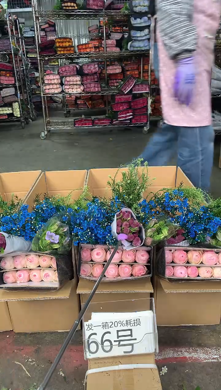 66号♥中通含20%耗损发一箱鲜花