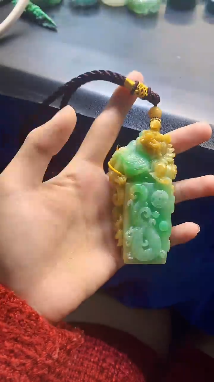 颈饰未镶嵌翡翠瀚*天然缅甸a货翡翠