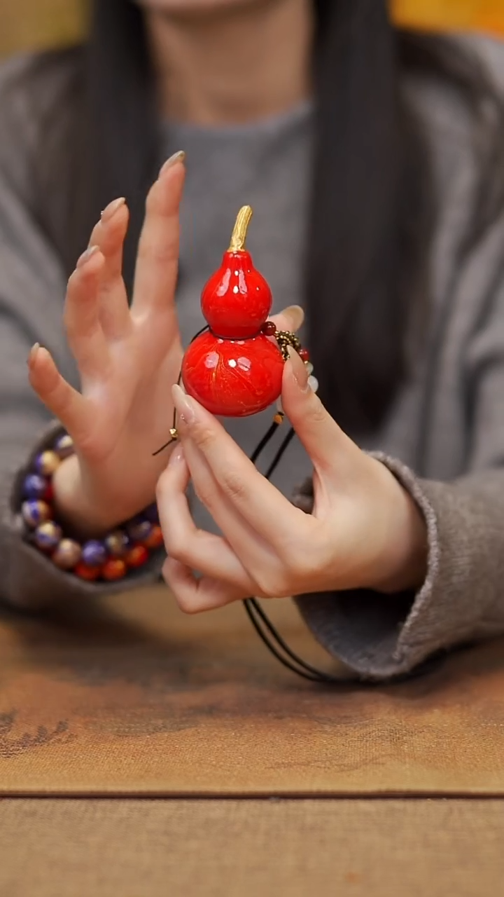 【闪购商品】508宴禾堂大漆脖挂葫芦68