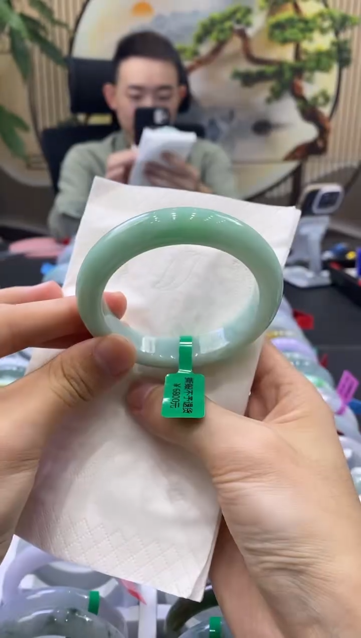 未镶嵌手镯翡翠1771