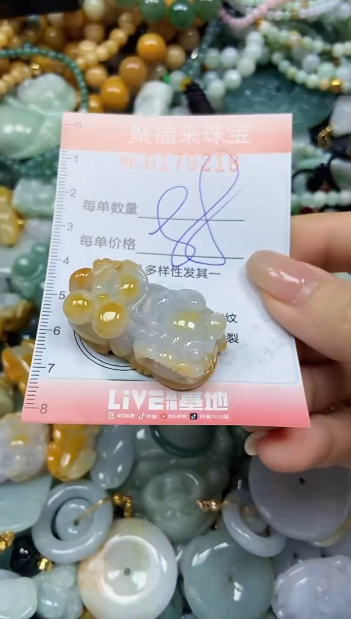 翡翠未镶嵌颈饰闪购0179218