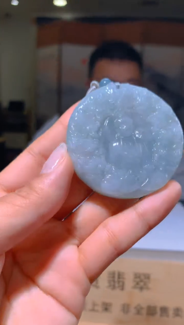 【闪购商品】定制翡翠未镶嵌L-@@LDF21936