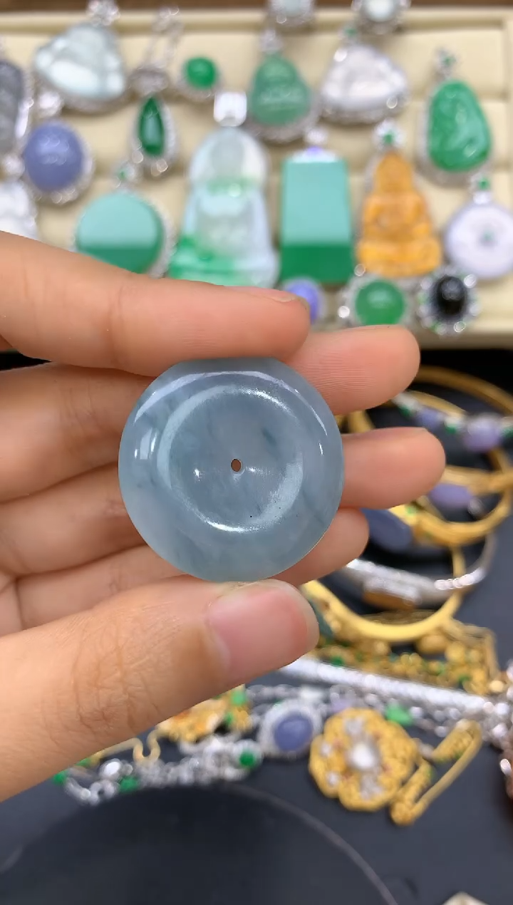 翡翠未镶嵌颈饰177-中国好珍宝