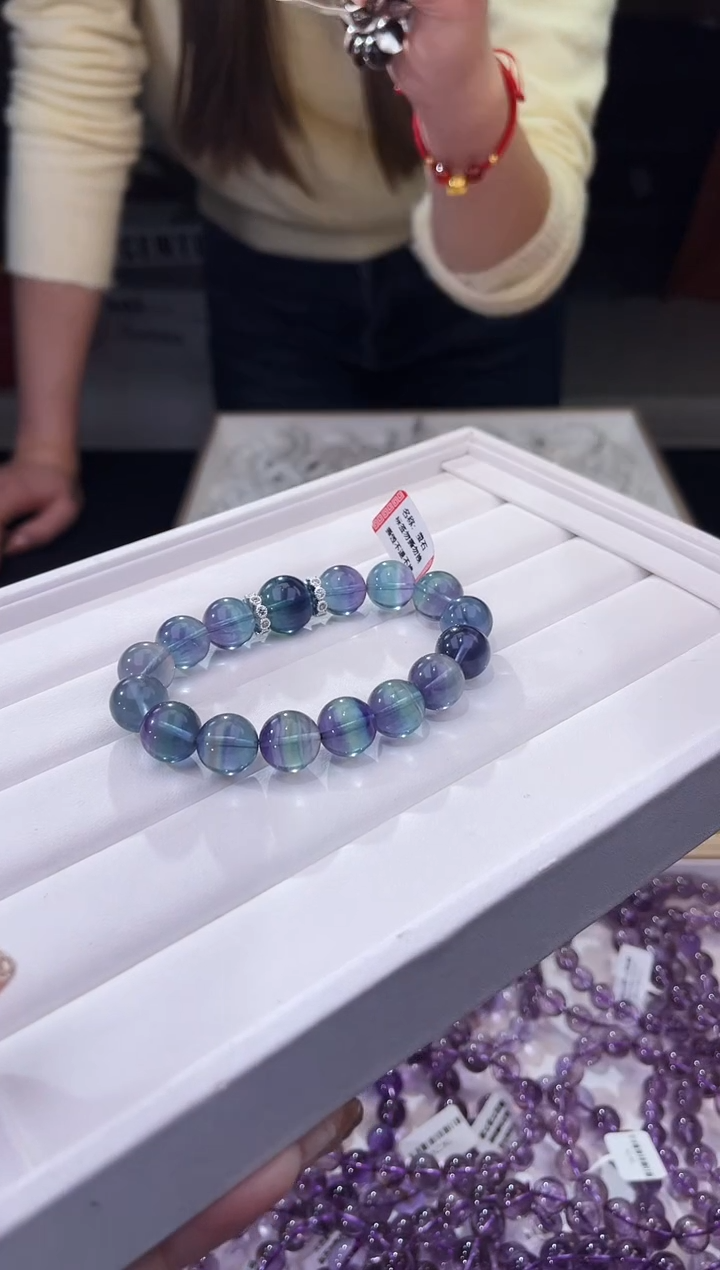 【闪购商品】水晶/未镶嵌54号珠宝水晶手串/多样性发一