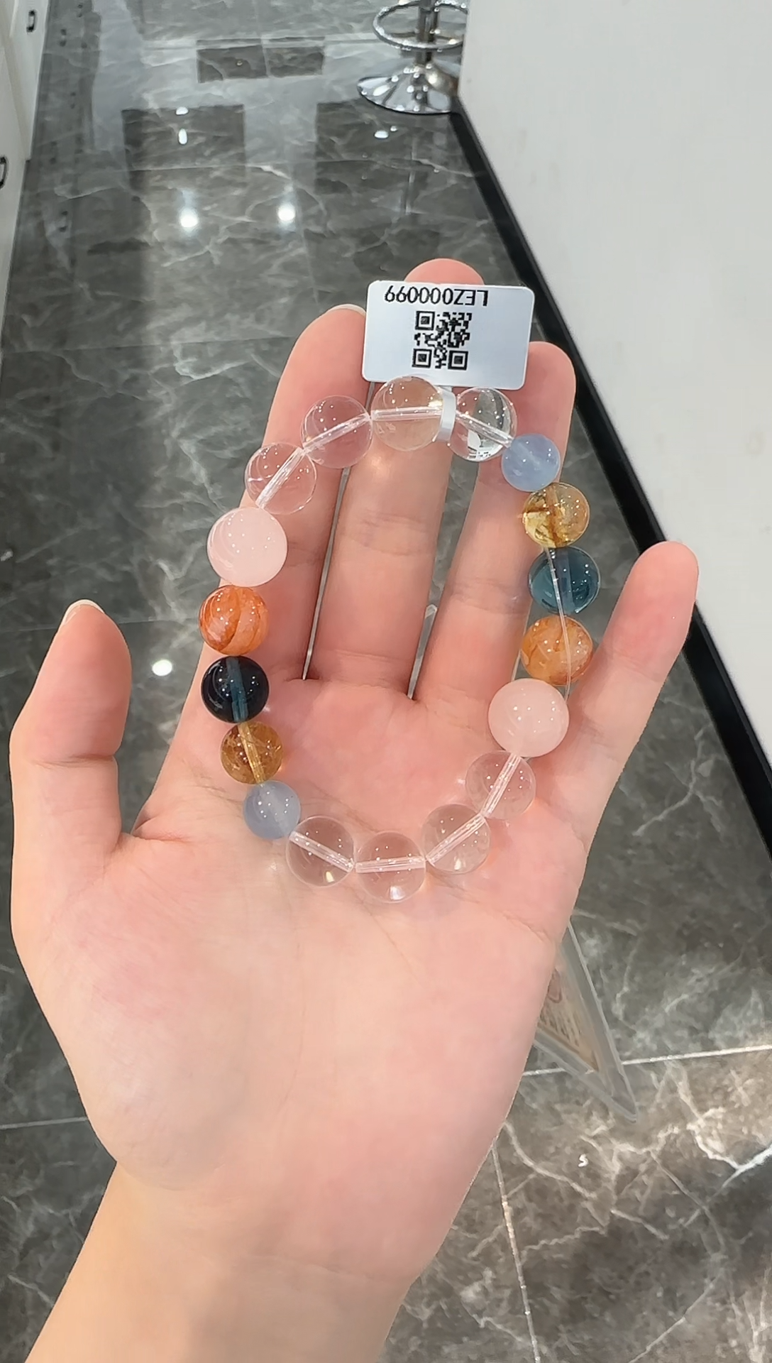 水晶手串未镶嵌手串