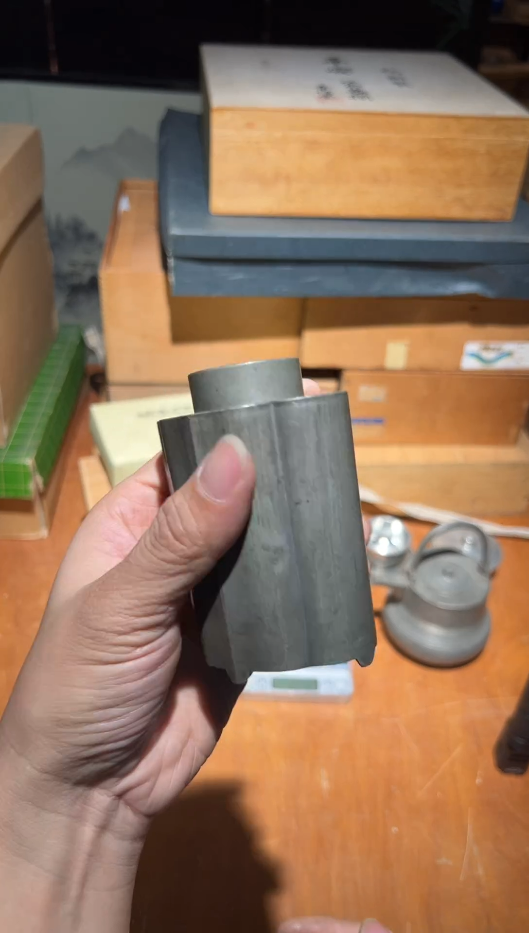 A2274锡制中古周边/