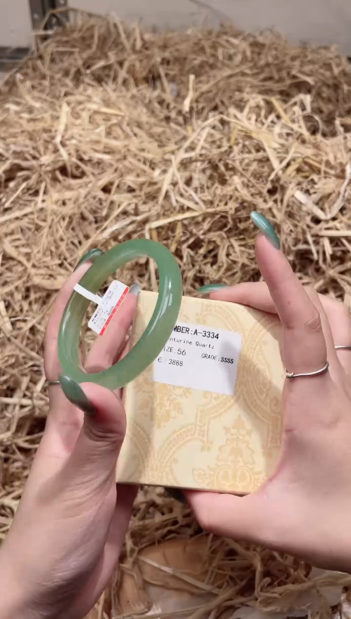 未镶嵌手镯石英质玉A3334HU