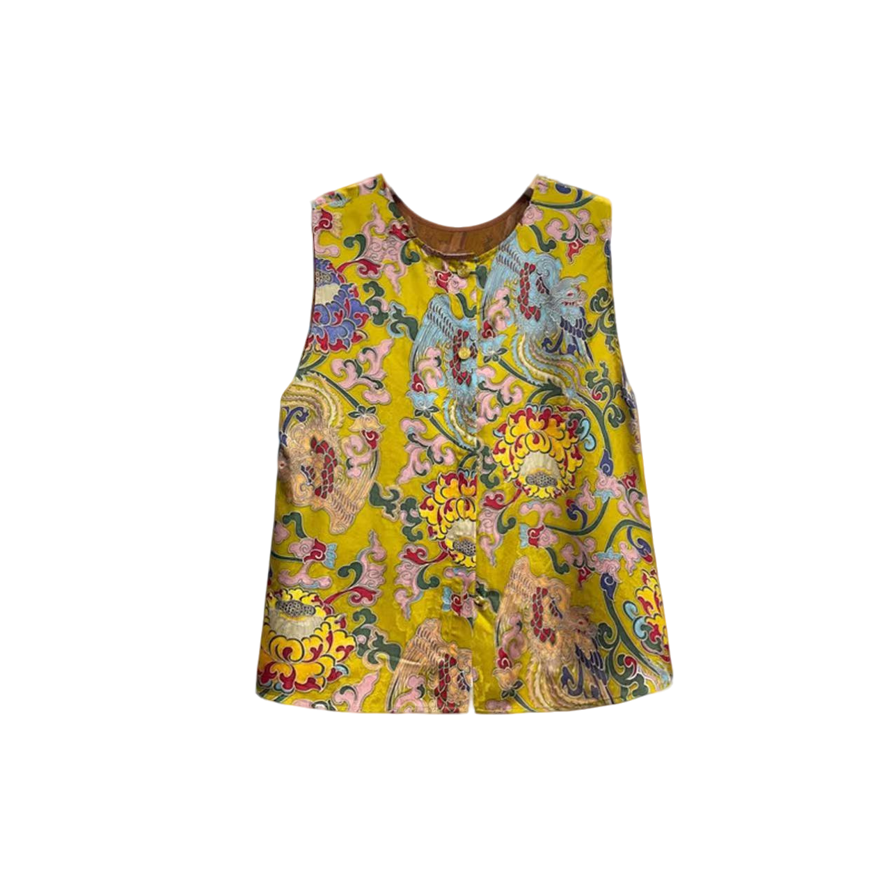 ZHUIMU.【鸾凤】新中式国风夏季百搭复古马夹ZM8792