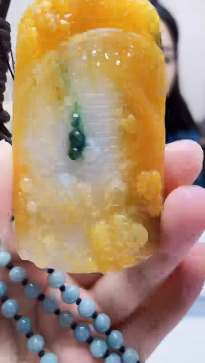 未镶嵌定制翡翠吊坠182