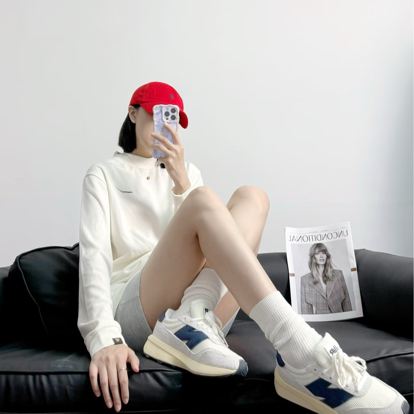 DD简约男女同款高领长袖