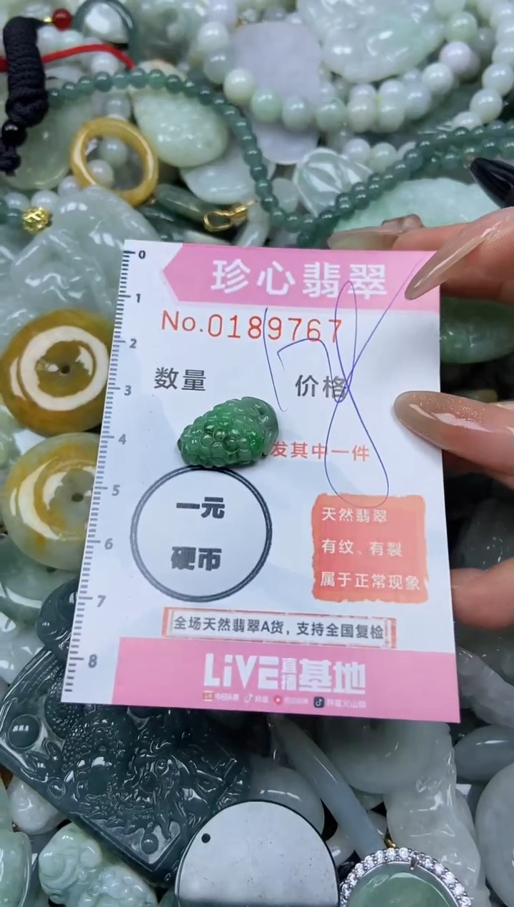 翡翠未镶嵌颈饰闪购链接0189767