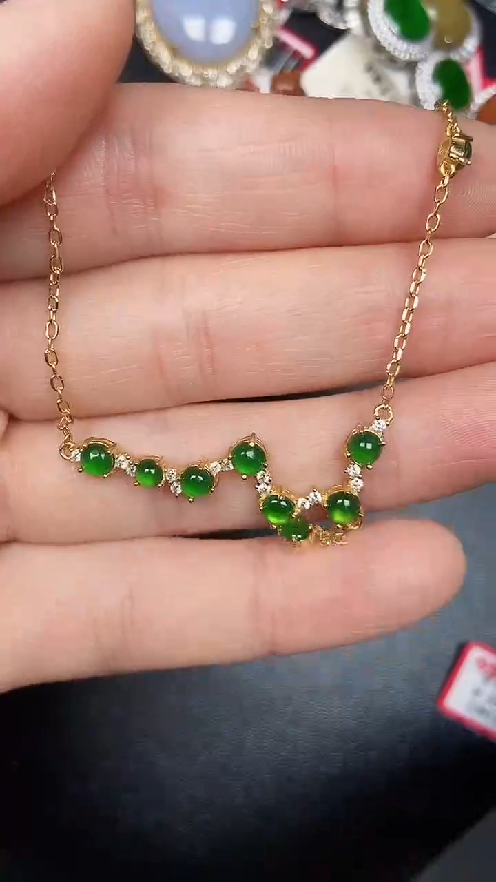 银S925镶嵌戒指翡翠1740