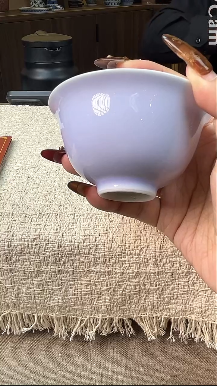 瓷片景德镇毛仔柴窑杯